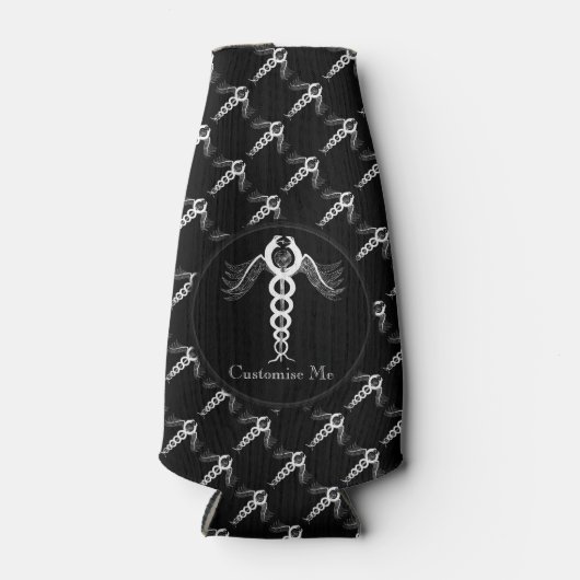 De kaduceus (wit) flesjeskoeler (Voorkant)