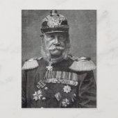 De Kaiser Wilhelm, uit 'vrijetijdsuren', 1888 Briefkaart (Voorkant)