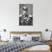 De Kaiser Wilhelm, uit 'vrijetijdsuren', 1888 Canvas Afdruk (Insitu (Slaapkamer))