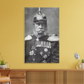 De Kaiser Wilhelm, uit 'vrijetijdsuren', 1888 Canvas Afdruk (Insitu (Woonkamer))