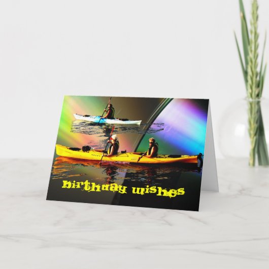 De kajak droomt de Kaart van het multi-Gebruik van (Voorkant)