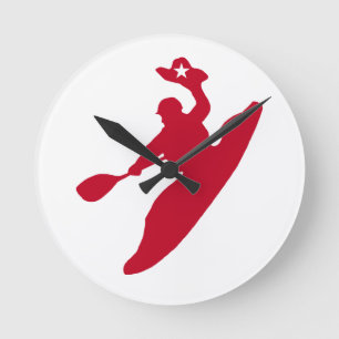 De Kajak van de rodeo Ronde Klok