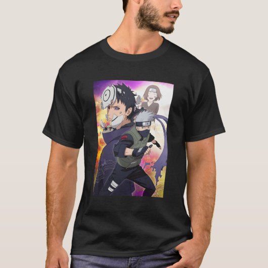 De Kakashi en Obito T-shirt (Voorkant)