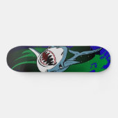 De kaken van de grote witte persoonlijk skateboard (Horizontaal)