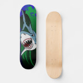 De kaken van de grote witte persoonlijk skateboard (Voorkant)