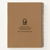 De kaken van het lot notitieboek (Achterkant)