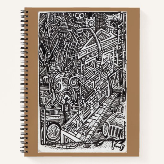 De kaken van het lot notitieboek (Voorkant)