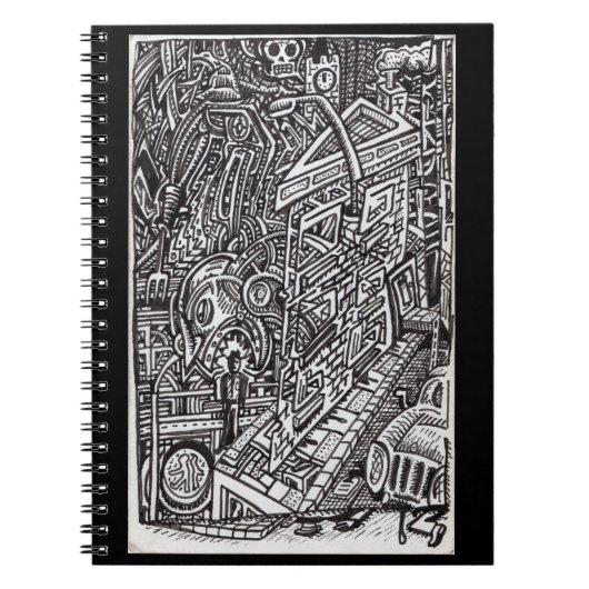 De kaken van het lot notitieboek (Voorkant)