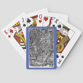 De kaken van het lot pokerkaarten