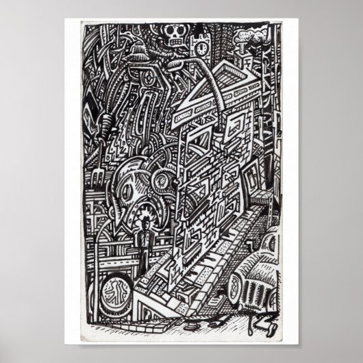 De kaken van het lot poster (Voorkant)