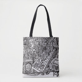 De Kaken van het Lot Tote Bag