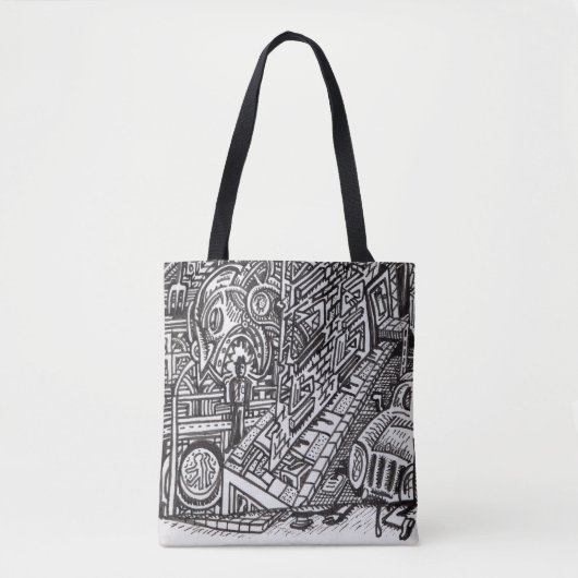 De Kaken van het Lot Tote Bag (Voorkant)