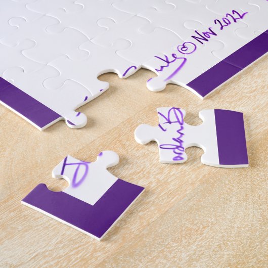 De Kale Divas puzzel (Zijkant)