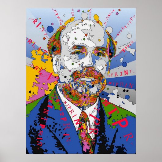 De Kaleidescoop van de Printerman Poster (Voorkant)