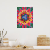 DE KALEIDOSCOOP VAN HET LEVEN POSTER (Keuken)