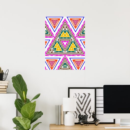 DE KALEIDOSCOOP VAN HET LEVEN POSTER (Thuiskantoor)