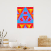 DE KALEIDOSCOOP VAN HET LEVEN POSTER (Keuken)