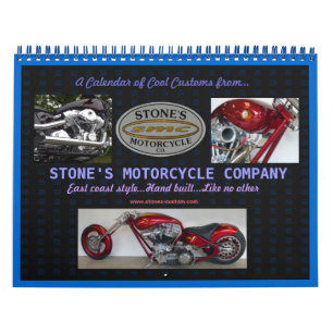 De Kalender 2012 van de Motorfiets van de Douane