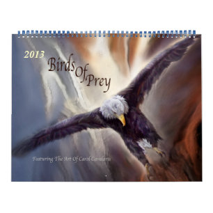 De Kalender 2013 van de Kunst van roofvogels