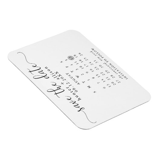 De kalender bewaart de Magnet van de Datum Magneet (Rechterzijde)