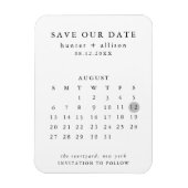 De kalender bewaart de Magnet van de Datum Magneet (Verticaal)