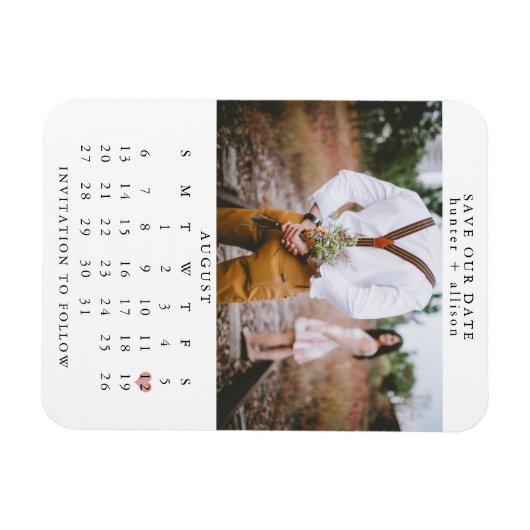 De kalender bewaart de Magnet van de Datum Magneet (Horizontaal)