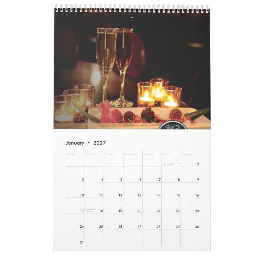 De kalender LIQ New York 2012 (Jan 2027)