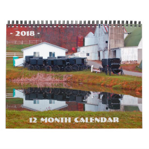 De kalender van 2018