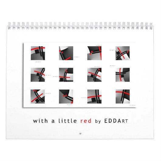 De kalender van ART - met weinig rood (Hoes)
