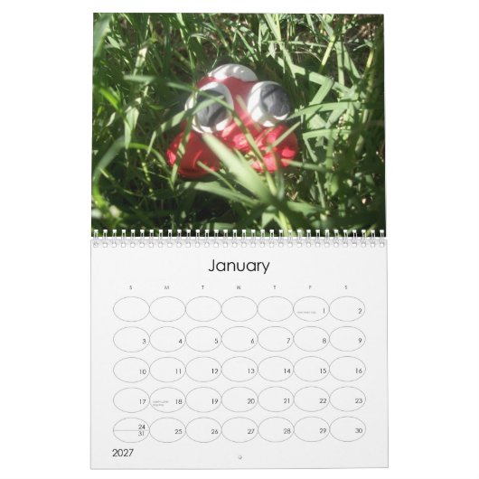 De kalender van Clay Pal (Jan 2027)