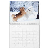 De Kalender van Corgis van HoneyHouse voor 2018 (Jan 2027)