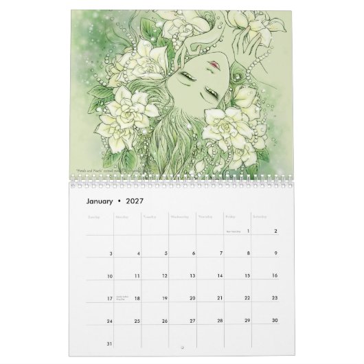 De Kalender van de fantasie (Jan 2027)