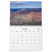 De kalender van de Grand Canyon (Feb 2027)