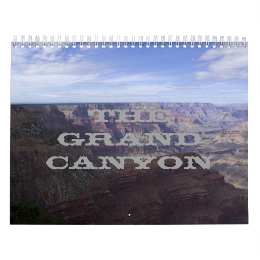 De kalender van de Grand Canyon (Hoes)