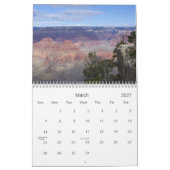 De kalender van de Grand Canyon (Mar 2027)