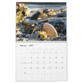 De kalender van de rand van het water (Feb 2027)