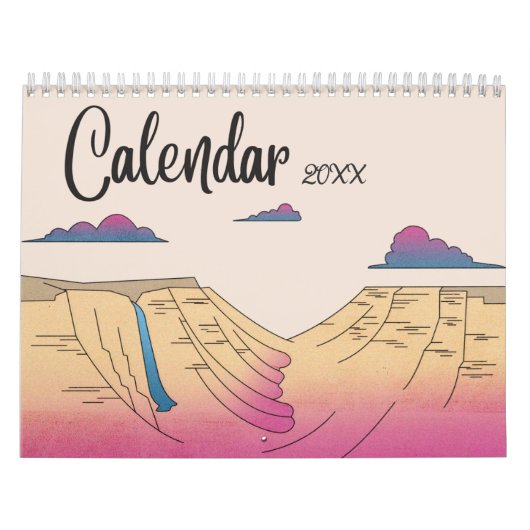 De kalender van de spaanse mijlpaal (Hoes)