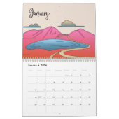 De kalender van de spaanse mijlpaal (Jan 2026)