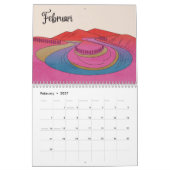 De kalender van de spaanse mijlpaal (Feb 2027)