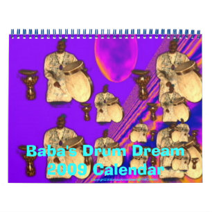 De Kalender van de Trommel 2009 van de Droom van