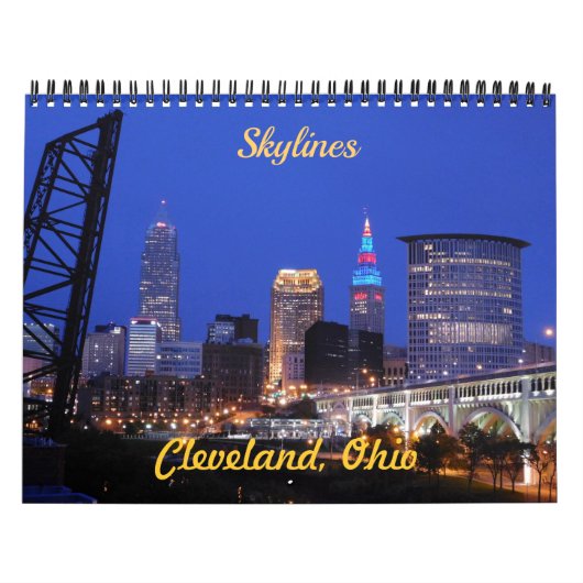 De Kalender van de Uitzichten van de Skyline van C (Hoes)