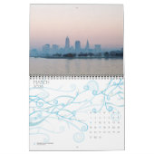 De Kalender van de Uitzichten van de Skyline van C (Mar 2026)