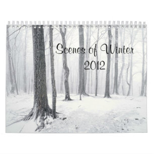 De kalender van de winter 2012
