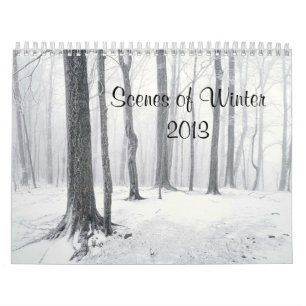 De kalender van de winter 2013
