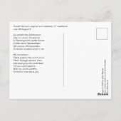 De kalender van de ziel 17 Briefkaart (Achterkant)