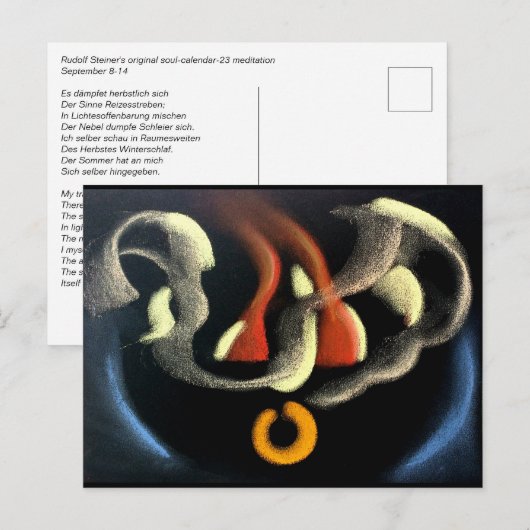 De kalender van de ziel 23 Briefkaart (Voorkant / Achterkant)