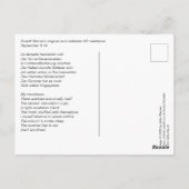 De kalender van de ziel 23 Briefkaart (Achterkant)