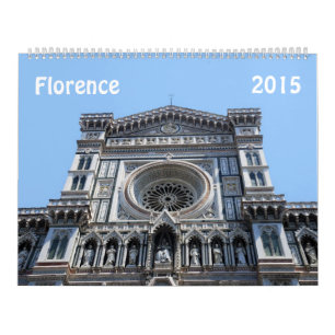 De kalender van Florence, Italië 2015