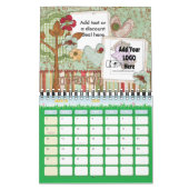 De Kalender van het bedrijf voegt uw Logo op elke  (Mar 2026)