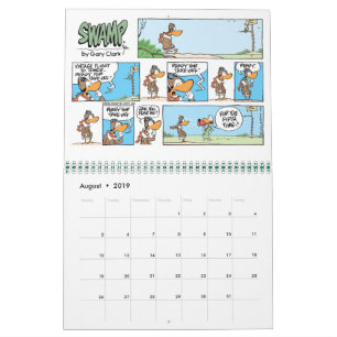 De Kalender van het Collectie van de Cartoon van
